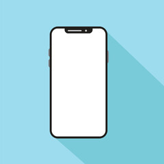 phone with blank screen