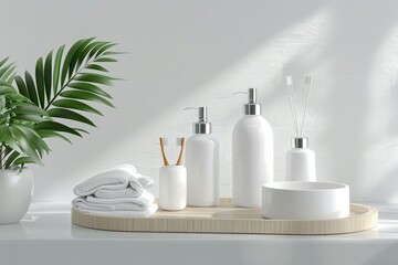 Premium Quality Picture of Bathroom Amenities Set for Hotel Service Cosmetic Products