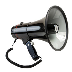 Naklejka premium megaphone on transparent background