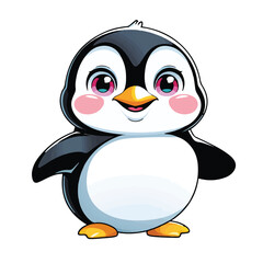 Obraz premium penguin vector illustration design, penguin vector