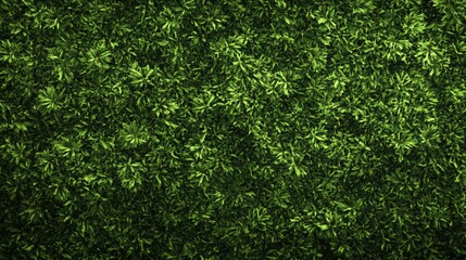 Fototapeta premium Intricate Green Foliage Pattern Background