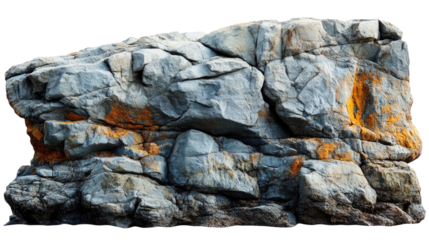 Rugged Rock Formation: A striking close-up of a weathered rock formation showcases its textured surface, unique patterns, and rich earthy hues, creating a sense of strength and permanence.