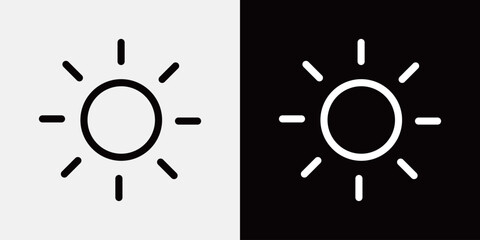 Obraz premium 天気のアイコンセット 