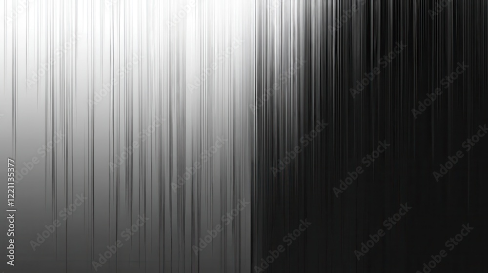 Aufkleber A grainy gradient background in black, gray, and white with a dark grain texture, creating a retro abstract design.