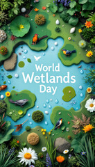 Wetlands Day: A Vibrant Collage of Nature's Beauty