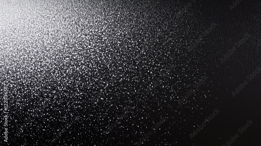 Aufkleber A grainy gradient background in black, gray, and white with a dark grain texture, creating a retro abstract design.