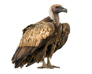 Fototapeta premium a vulture isolated on a transparent background