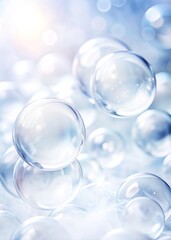 Floating bubbles  generative ai