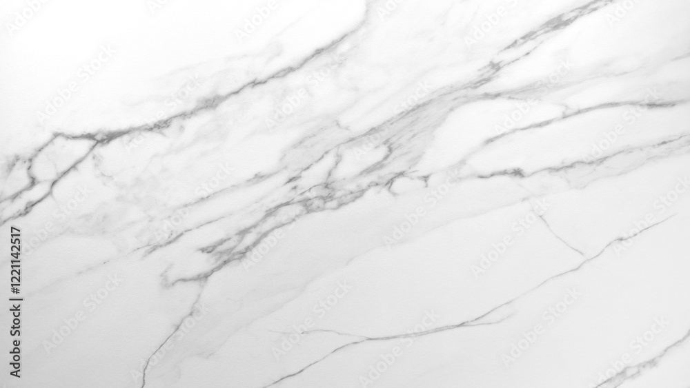 Poster a white marble wall with cracks and holes. the wall is smooth and shiny, but the cracks and holes gi