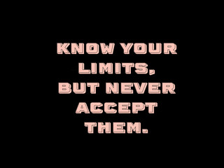 Inspirational motivational quote 