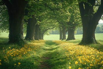 Fototapeta premium Cotswolds Spring