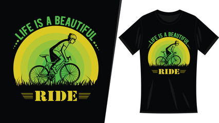 cycle t shirt design 
