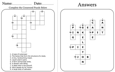 Printable Word Puzzle for Homeschoolers: Engaging Learning Fun