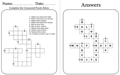 Printable Word Puzzle for Homeschoolers: Engaging Learning Fun