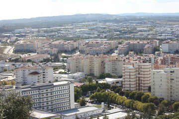 Castelo Branco, Beira Baixa, Portugal, October 25, 2021, Views from Castelo Branco