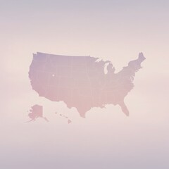 Fototapeta premium usa map with map of usa, us map, united states map, map of us, map of united states, america map state illustration
