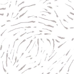 Seamless abstract textured pattern. Simple background with beige, white texture. Digital brush strokes, lines. Design for textile fabrics, wrapping paper, background, wallpaper, cover.