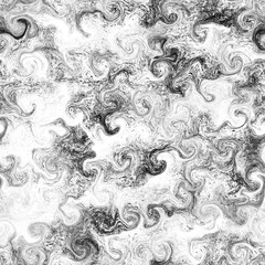 Seamless abstract textured pattern. Simple background black, grey and white texture. Digital brush strokes background. Designed for textile fabrics, wrapping paper, background, wallpaper, cover.