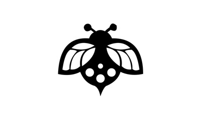 bee logo vector