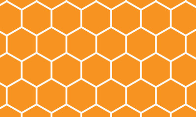 abstract orange honeycomb pattern design suitable for background.