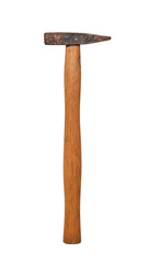 Hammer with Wooden Handle Isolated on transparent background. Tools. PNG