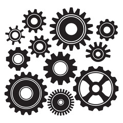 Simple Set of Setup and Settings Related Vector Line Icons. Contains such Icons as Installation Wizard, Download, Restore Options and more. Editable Stroke