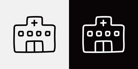 手書きの医療アイコンセット