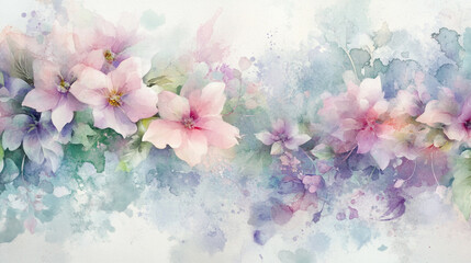 lovely and beautiful and luxury flower background, beautiful flowers with soft watercolor shades, abstract beautiful and lovely vibrant and colorful floral arrangement with flowers.