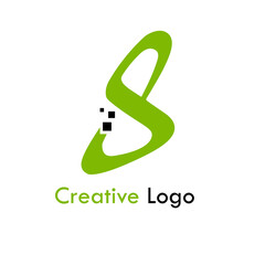 Obraz premium Letter S Creative logo Symbol