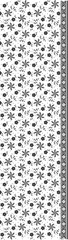 Flower Design Pattern For Fabric Print, Background, Wallpaper.
