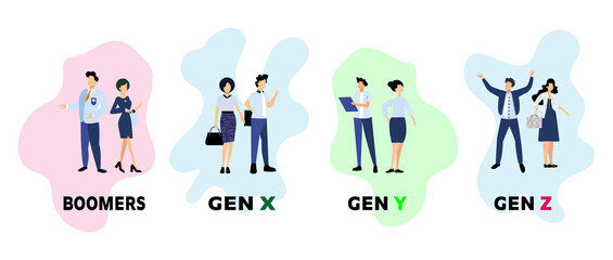 Generational Differences in the Workplace: A Visual Guide
