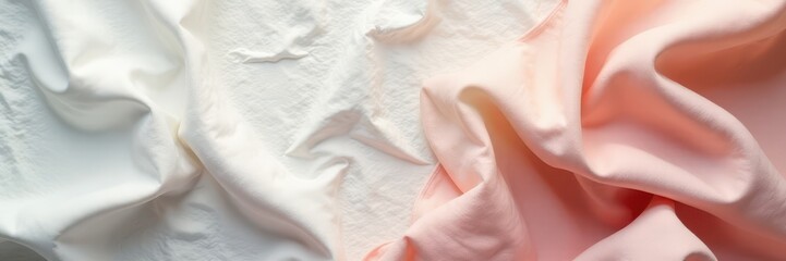 Wrinkled, uneven surface; soft, light colored fibers, plant, macro, background