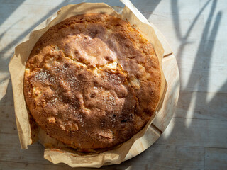 sweet cake, pie plate, bakery fresh homemade
