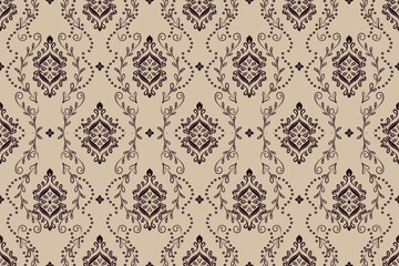 Motifs African boho paisley Floral Ikat pattern embroidery border. Ethnic ikat floral Ethnic Indian Pattern Ikat pattern Ethnic Pattern.Border indian floral Aztec embroidery border seamless patterns.