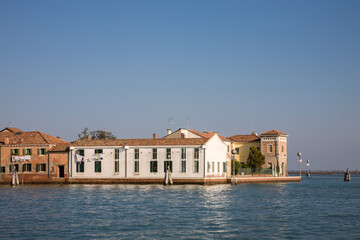 Fototapeta premium Murano waterfront, Venice, Italy