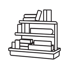 Girl and Groovy: Bold and Easy Coloring Page, Line art, Balck and white Image, Drawing, Coloring page