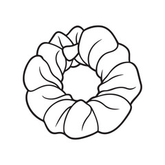 Girl and Groovy: Bold and Easy Coloring Page, Line art, Balck and white Image, Drawing, Coloring page