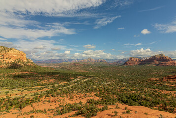Fototapeta premium Sedona, Arizona Valley Landscape View