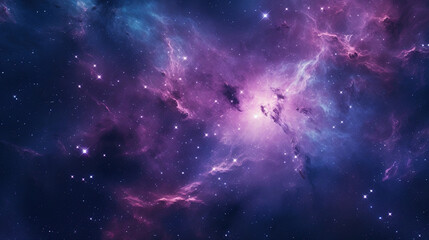 Obraz premium Awe-Inspiring Deep Space Nebula