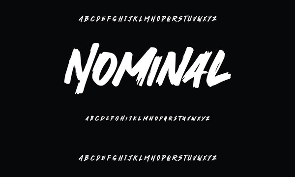 Set of Numbers 1, 2, 3, 4, 5, 6, 7, 8, 9, 0. Brush stroke, marker textured numbers. Stylish hand draw brush painted numbers set. Bold brush drawn grunge. Dirty texture vector. Rough brush strokes.