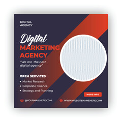 digital marketing social media post, digital marketing instgram post design, digital maarketing flyer