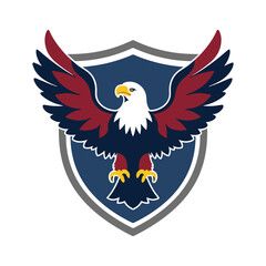 Eagle Shield vector art