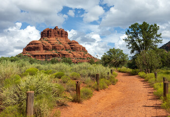 Dirt Road to Bell Rock Sedona, Arizona