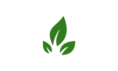 Green leaf logo