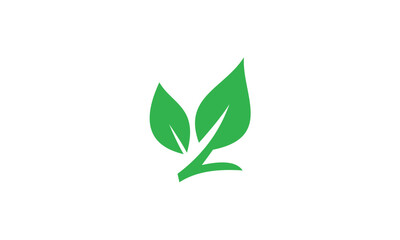 Green leaf logo