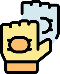 Soccer goalkeeper gloves providing protection and grip during a thrilling game