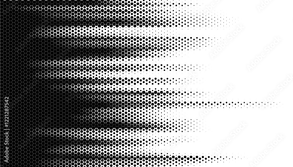 Poster black and white transition background pattern. abstract pattern transition for backgroud, jersey pat