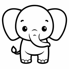baby elephant cartoon