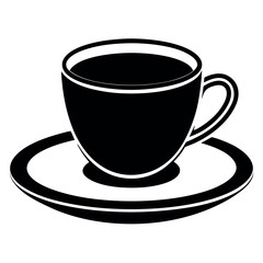 cup of tea vector illustration