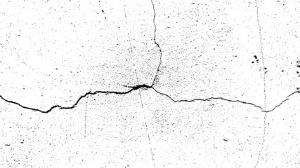 Cracked wall background. Crack wall texture. Cracked concrete wall covered with cement surface as background. Wall fragment with scratches and cracks
